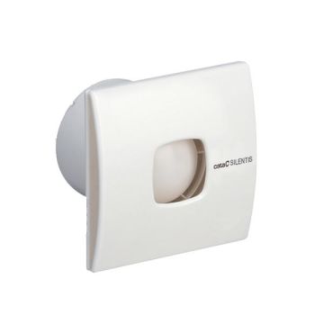 Stille Badkamerventilator Ø 100mm 98m3 SILENTIS 10 TIMER