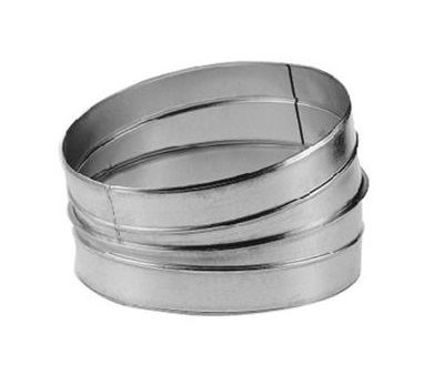 Spiro Bocht 15 graden diameter 250mm