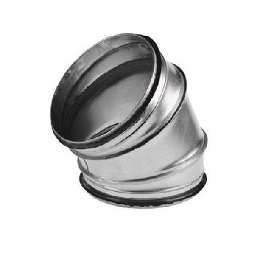 Spiro bocht 45 graden Ø 250mm (SAFE)