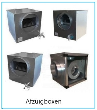 boxventilator, afzuigbox