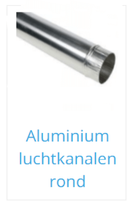 Aluminium luchtkanaal rond