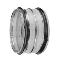 spirobuis hulpstuk met afdichtingsrubber spirobuis verbindingsstuk met afdichtingsrubber