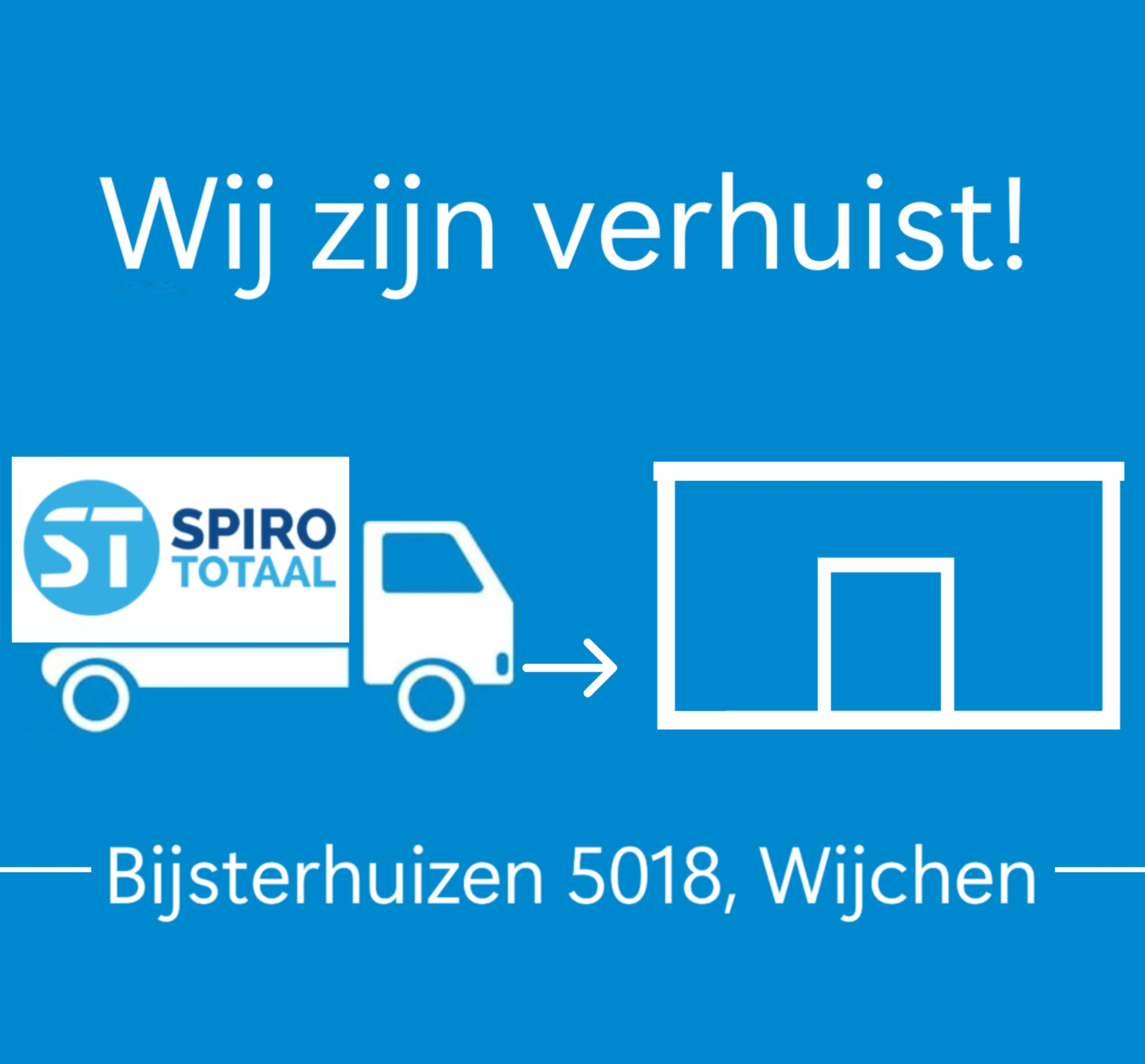 Spirototaal is verhuist