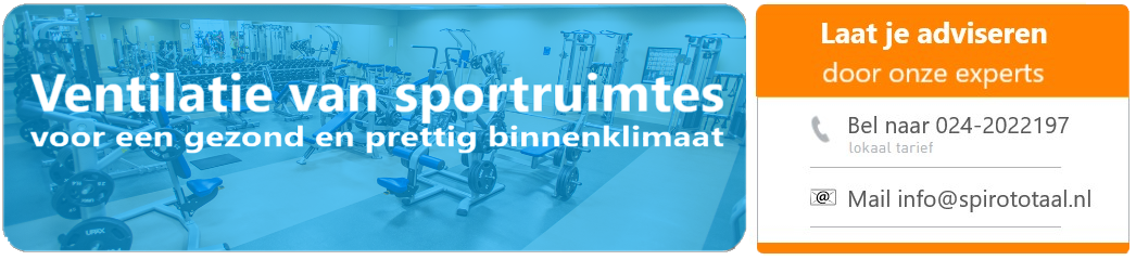 ventilatie eisen sportschool en sporthal