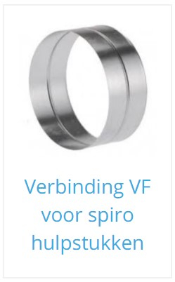 Spiro verbindingsstuk voor Spiro hulpstukken